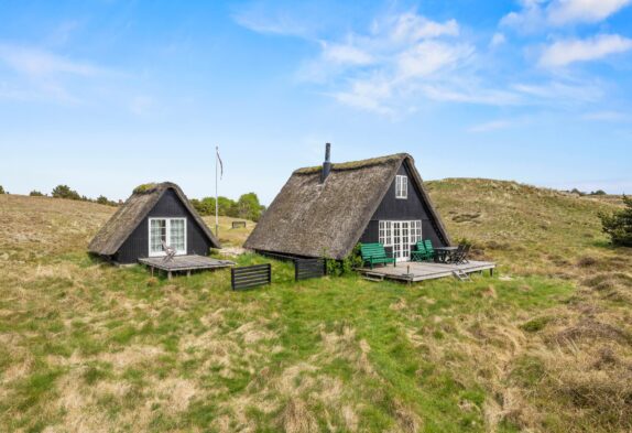 Skønt stråtækt sommerhus i Sønderho på Fanø