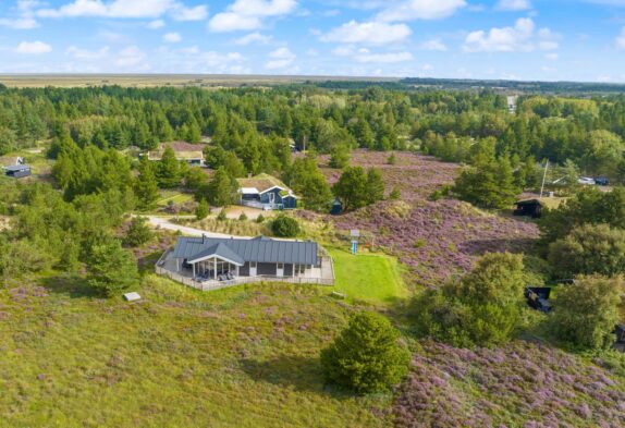 Komfortables Ferienhaus mit großer Terrasse in schöner Natur