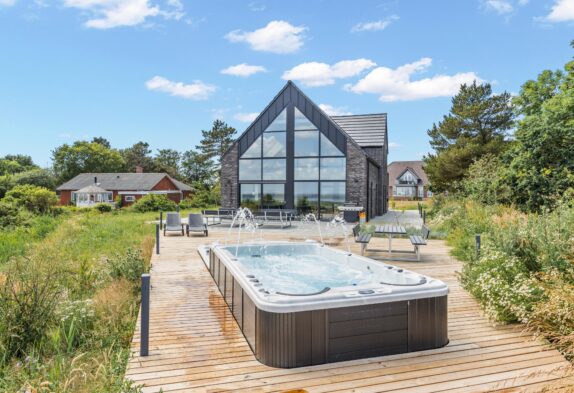 Aktivitätsferienhaus mit Panoramaausblick für 18 Personen