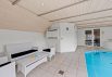 Reetgedecktes Poolhaus mit Sauna und Whirlpool (Bild  17)