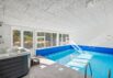 Poolhaus mit großem Whirlpool, Sauna und Kaminofen (Bild  4)