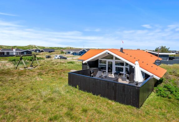 Bjerregård: Ferienhaus mit Sauna, Whirlpool & Hund erlaubt