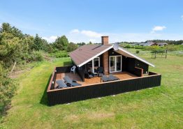 Ferienhaus in Bjerregård mit toller Terrasse