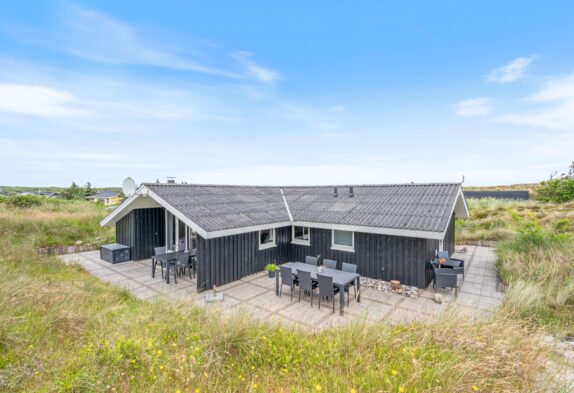 Ferienhaus mit Whirlpool in schöner Natur an der Nordsee