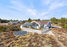 Typisch dänisches Ferienhaus mit Whirlpool – Hund willkommen