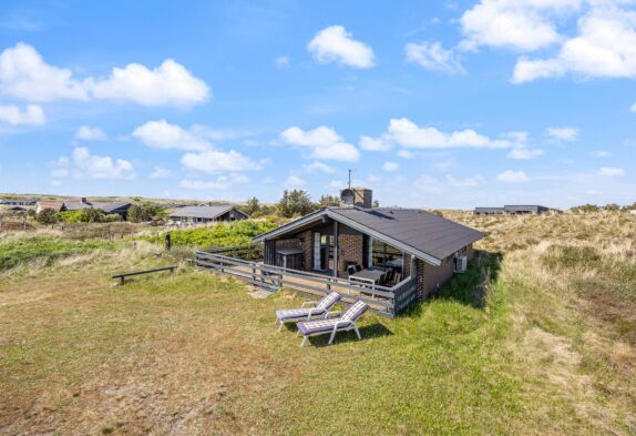 Hyggeligt sommerhus i skøn natur i Vestjylland