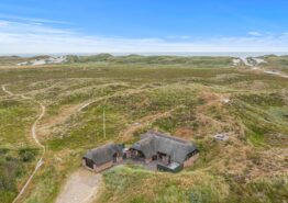 Hyggeligt sommerhus med sauna og brændeovn på skøn klitgrund