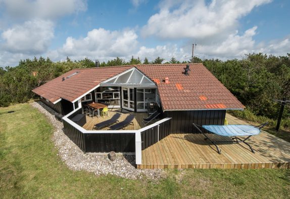 Skønt feriehus i Vestjylland med spa og sauna