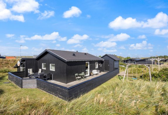 6-personers feriehus i Danmark med lukket terrasse