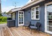 Sommerhus i Bjerregård med lukket terrasse, udespa og shelter (billede 40)