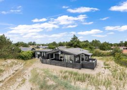 Velholdt feriehus i Vestjylland med spa og sauna