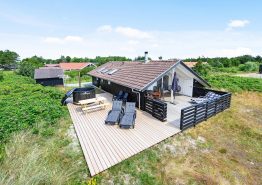 Gemütliches Ferienhaus für 4 Personen mit Sauna und Badetonne