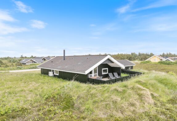 Hyggeliges Ferienhaus mit Sauna und geschlossener Terrasse