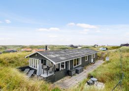 Ferienhaus mitten in den Dünen mit Panoramaaussicht
