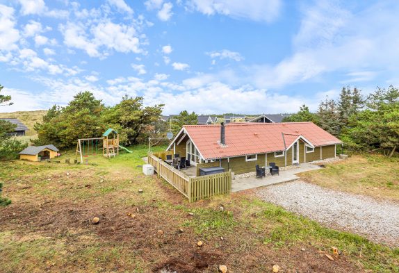 Ferienhausurlaub in Bjerregård mit Whirlpool, Sauna und Glasfaser