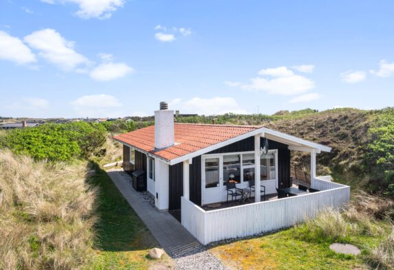 gemütliches Ferienhaus nah am Strand mit Dünen-Aussicht