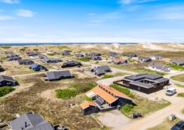 Strandnært feriehus med spa og sauna