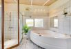 Skønt sommerhus i Bjerregård med brændeovn, sauna og spa (billede 15)