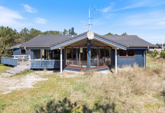 Ferienhaus in Bjerregård mit überdachter Terrasse