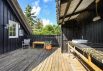 Hyggeligt feriehus med gode terrasser og havepavillion (billede 16)