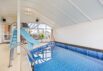Poolhus til 10 pers. med spa, sauna og rutsjebane – 200 m fra havet (billede 18)