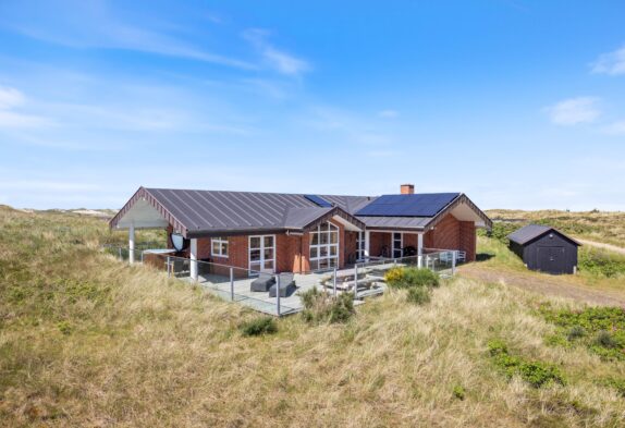 Haus mit Außenwhirlpool, Sauna und bester Dünenaussicht