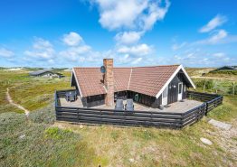 Ferienhaus mit wunderschöner Terrasse in Skodbjerge