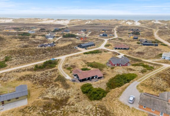 Strandnahes Ferienhaus auf schönem Dünengrundstück