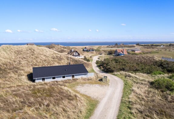 Feriehus med udsigt over Ringkøbing Fjord