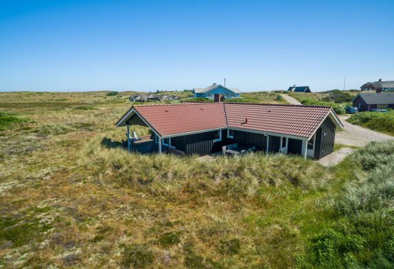 Strandnært feriehus til seks personer i Skodbjerge