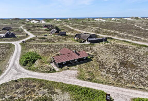 Strandnahes Ferienhaus mit Sauna für 6 Personen und 1 Hund