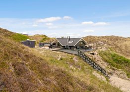 Kleines, feines Ferienhaus mit Außenwhirlpool in den Dünen. Kat. nr.:  CC1065, Skodbjergevej 24;