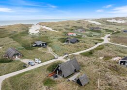 Reetgedecktes Ferienhaus nur 150 Meter vom Strand entfernt