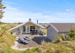 Hyggeligt sommerhus med legehus til børnene