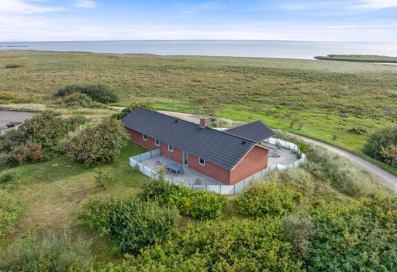 Ferienhaus mit schöner Aussicht über den Fjord