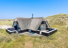 Gemütliches Reetdachhaus für 6 Personen – nur 125 m zum Strand