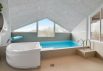 Poolsommerhus til 8 personer med aktivitetsrum, spabad og sauna (billede 17)