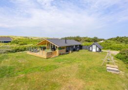 Ferienhaus mit geschützter und geschloßener Terrasse