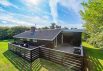 Feriehus med gode terrasser på afskærmet plænegrund (billede 17)