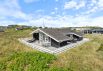 Ferienhaus mit Sauna und Terrasse dicht am Strand (Bild  1)