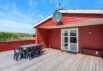 Feriehus med brændeovn og dejlig terrasse 300 fra stranden (billede 22)