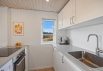 Feriehus med brændeovn og dejlig terrasse 300 fra stranden (billede 11)