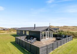 Schönes Sommerhaus mit Aussicht auf die Dünen