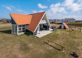 Ferienhaus nah am Strand, Fjord und Hvide Sande