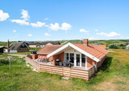 Hyggeligt sommerhus med brændeovn og udespa