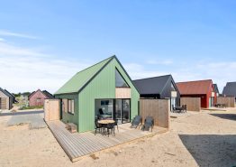 Modernes Ferienhaus in Hvide Sande zwischen Fjord und Meer