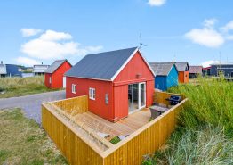 Hyggeligt sommerhus med central beliggenhed i Hvide Sande