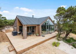 Charmantes Ferienhaus mit Außendusche und Panoramablick