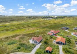 Ferienhaus mit Blick auf den Nr. Lyngvig Leuchtturm