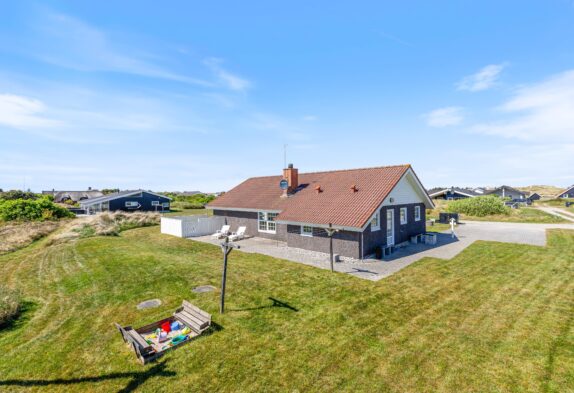 Velholdt feriehus med spa, sauna og lukket terrasse